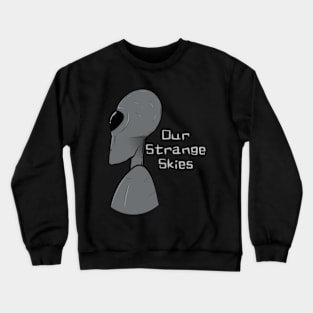 Our Strange Skies Alien Profile Crewneck Sweatshirt